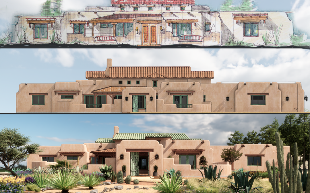 Custom Santa Fe Style Homes – Mark Trail