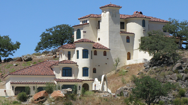 Spanish Mission Style Home California - 5 Story Calle Juanito